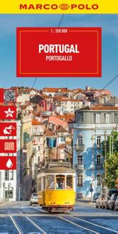62Damrak Wegenkaart - landkaart Portugal | Marco Polo