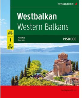 62Damrak West-Balkan Wegenatlas F&B - F&B Atlassen