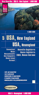 62Damrak World Mapping Project USA 05 Neuengland 1 : 600 000