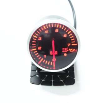 62Mm 2.5 "2 Kleur Spsld Racing Gemodificeerde Speed Watertemperatuur Oliedruk Olie Temperatuur Vacuüm Turbo Manometer olie- PRESS
