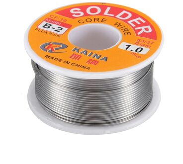 63/37 1Mm Tin Lead Line Rosin Core Flux Soldeer Lassen Iron Wire Reel 100G Flux Solderen wire Reel