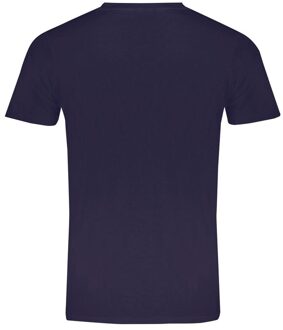 63 Graphic T-shirt Korte Mouw Crew - maat L Donkerblauw