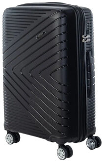 63l koffer met 2 wielen Zwart - One size