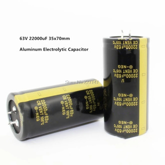63V 22000uF 35X70mm Aluminum Electrolytic Capacitor High Frequency Low impedance -40 - 105C/-40 - 221F Through Hole Capacitor