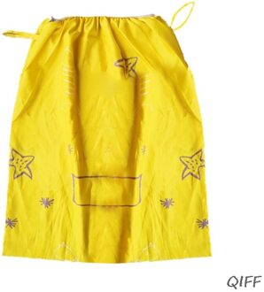 65*70cm Baby Luier Nappy Natte Zak Waterdicht Wasbaar Herbruikbare Luier Emmer Liner Of Zak Voor Natte Doek luiers Of Vuile Wasmand Geel