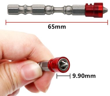 65 Mm Anti-Slip Elektrische Hex Magnetische Schroevendraaier S2 PH2 Enkele Kop Bit Tool Home Improvement Handgereedschap #30