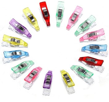 65 Pcs Multicolor Naaien Ambachtelijke Quilt Binding Plastic Clips Klemmen Pack Voor Patchwork Naaien Diy Ambachten
