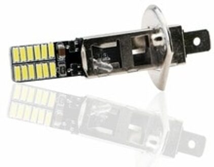 6500K Anti-Fog Gloeilamp Auto Dagrijlicht 24-SMD 4014 2Pcs H1