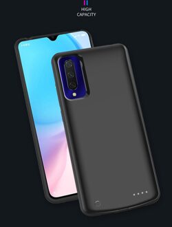 6500Mah Batterij Case Voor Xiaomi Mi 9 Se Battery Power Bank Opladen Case Voor Xiaomi Mi Cc9 zwart for MI 9