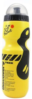 650Mlportable Outdoor Road Mountainbike Mijn Fietsen Water Fles Sport Drink Jug Cup Camping Wandelen Tour Fiets Water Flessen geel