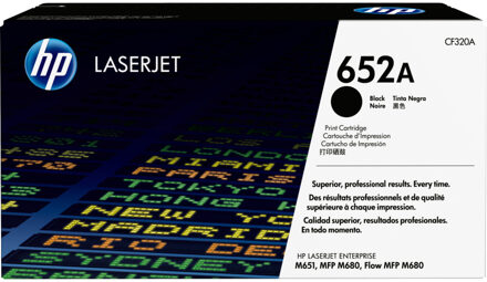 652A originele zwarte LaserJet tonercartridge