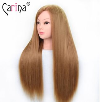 65Cm Professionele Heads Voor Kapsels Poppen Haar Styling Lange Yaki Vrouwelijke Mannequins Met Haar Opleiding Hoofd