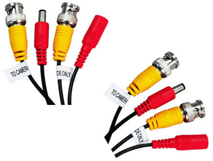 65ft(20M) Bnc Video Power Siamese Kabel Voor Cctv Surveillance Camera Accessoires Dvr Kit