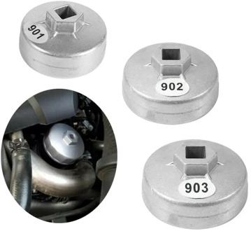 65mm/67mm/74mm Car 14 Flute Aluminum Oil Filter Wrench Socket Remover Kit