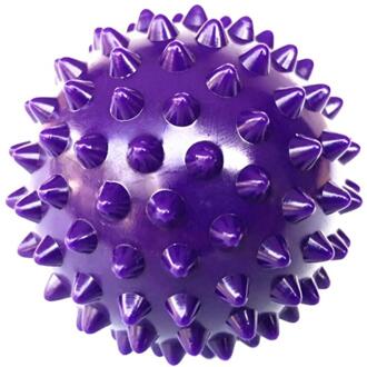 65Mm Duurzaam Pvc Spiky Massage Bal Trigger Point Sport Fitness Hand Voet Pijn Stress Relief Spier Ontspannen Bal Paars