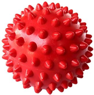 65Mm Duurzaam Pvc Spiky Massage Bal Trigger Point Sport Fitness Hand Voet Pijn Stress Relief Spier Ontspannen Bal Rood
