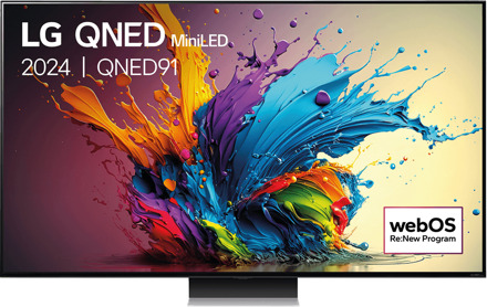 65QNED91T6A (2024) - 65 inch - QLED TV Zwart