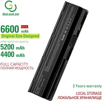 6600 Mah Mu06 Laptop Batterij Voor Hp Notebook Pc 593553-001 Voor Pavilion G4 G6 G7 G32 Cq42 593562-001 Dm4 Dv6 MU09 HSTNN-LB0W 4400 MAh