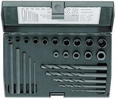 6755550 Tapeind-uitdraaierset M5, M6, M7, M8, M9, M10, M11, M12, M13, M14, M15, M16