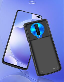 6800Mah Batterij Oplader Gevallen Voor Xiaomi Redmi K30 Pro Power Case Backup Power Bank Cover Voor Redmi K30 k30-blauw