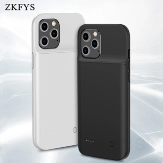 6800mAh Battery Charging Cases For iPhone 12 Pro Max Battery Case Silicone Shockproof Cover For iPhone 12 Mini Powerbank Case