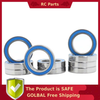6803RS Bearing 10 PCS 17x26x5 mm ABEC-3 Hobby Electric RC Car Truck 6803 RS 2RS Ball Bearings 6803-2RS Blue Sealed