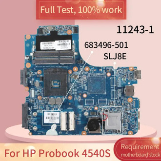 683496-601 For HP Probook 4540S 11243-1 683496-501 693171-001 SLJ8E DDR3 Notebook motherboard Mainboard full test 100% work