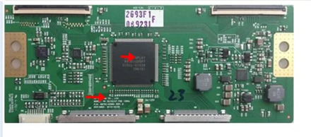 6870C-0358A LOGIC board LCD BoarD FOR V6 32/42/47 FHD 120HZ 6870C-0358A VER1.0 connect with T-CON connect board