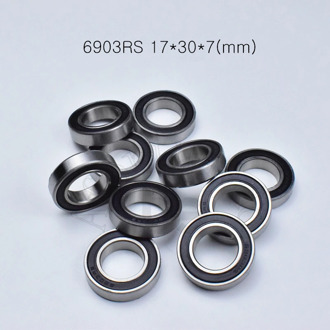 6903RS 17*30*7(mm) 10pieces bearing ABEC-5 6903 6903RS chrome steel bearing Rubber sealed Thin wall bearing