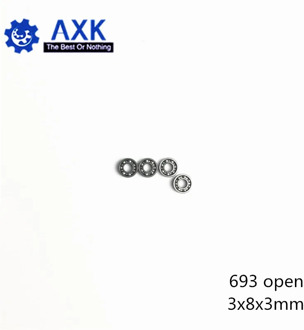 693 OPEN Bearing 3*8*3 mm ( 10 PCS ) ABEC-5 Miniature High Precision Level instrument 693 OPEN Ball Bearings