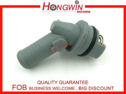 6C1Q6L635AB Oliekoeler Koelvloeistof Thermostaat Cover Voor Ford Mondeo III 2.0/2.2 TDDi/TDCi/JAGUAR X-TYPE 2.0 2.2 2001-2007