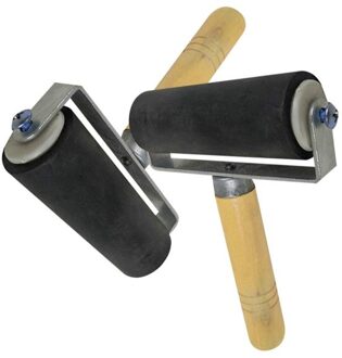 6Cm Professionele Rubber Roller Brayer Inkt Schilderij Printmaking Roller Art Stamping Tool Diy Craft Tool Voor Kids