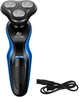 6D Mannen Drijvende Scheerapparaat Triple Blade Elektrisch Scheerapparaat Oplaadbare Scheren Machine Waterdichte Baard Scheerapparaat Type4