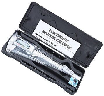 6Inch/150Mm Schuifmaat Metalen Houtbewerking Gereedschap Instrumentatie Heerser Digitale Pachymeter Carpenter Diepte Gauge Elektronische met doos