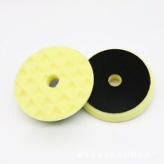 6Inch Polijsten Pad Disc Voor Auto Detaillering Waxen Polijsten Portable Betrouwbare geel