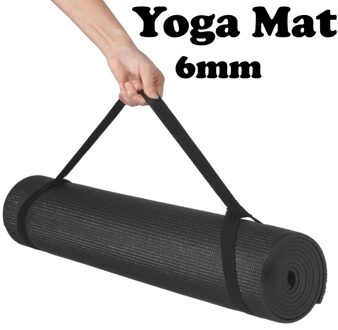 6Mm Dik Yoga Mat 173*61*0.6Cm Antislip Ademen Elastische Duurzaam Eva Foam Oefening pads Indoor Oefening Fitness Apparatuur