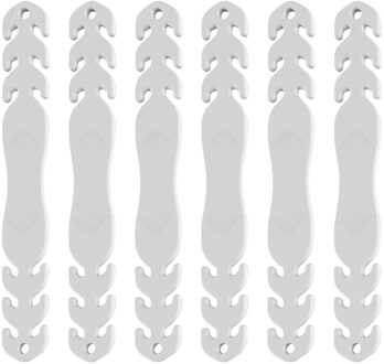 6Pc Masker Uitbreiding Riem Oor Pijn Preventie Artefact Masker Oor Cord Extension Gesp Verstelbare Masker Haak Masker Non-slip Extension CL