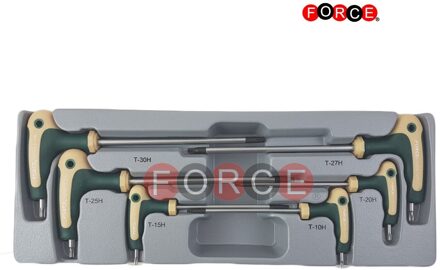 6pc Star & Star tamperproof grip key set 50636