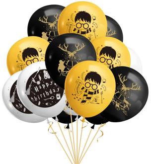 6pcs/10pcs/15pcs Harried balloons Pottering theme balloon Set magic child Birthday party Decoration supplies