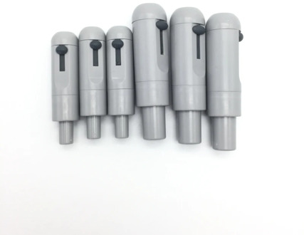 6pcs/3set Dental Saliva Ejector Suction Valves SE HVE Tip Adapter Nozzle Plastic For Sale
