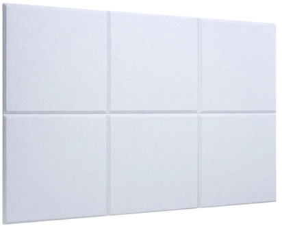 6PCS Acoustic Absorption Panel 12inch x 12inch x 0.4inch Sound Proof Padding for Echo Bass Isolation for Acoustic