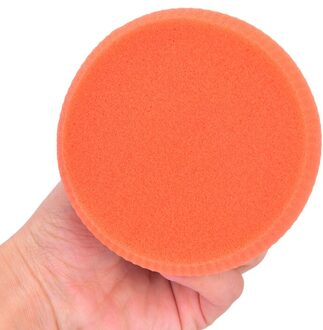 6Pcs Auto Wassen Wax Spons Polish Pad Polijsten Cleaning Applicator Pad Handvat