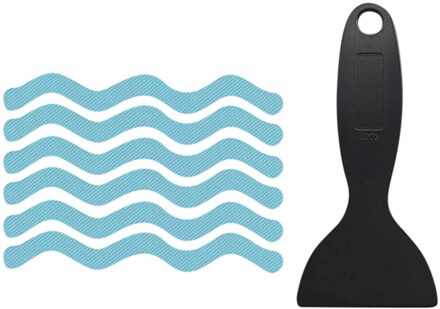 6Pcs Bad Sticker Antislip Bad Sticker Veiligheid Wastafel Douche Sticker Lijm Keuken Badkamer Vloer Decoratie BU