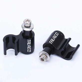 6PCS Black Bicycle Cable Guide Hydraulic Brake Line Holder Hose Wire Clips Clamps Frame Organizer