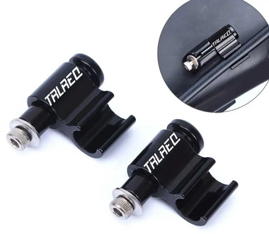 6PCS Black Bicycle Cable Guide Hydraulic Brake Line Organizer Holder Clips Clamps Frame Wire Hose N4H4