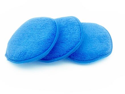 6Pcs Clean Buffer Car Cleaning Zacht Voertuig Accessoires Foam Applicator Autowas Spons Stof Verwijderen Auto Care Polijsten Pad 3 stk