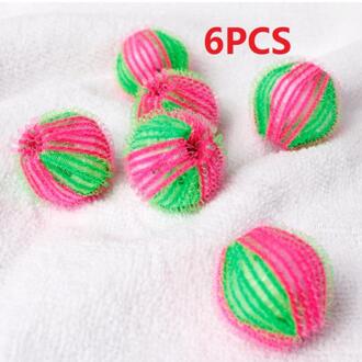 6Pcs Cleaning Tools Magic Kleding Ontharing Was Bal Kleren Persoonlijke Verzorging Haar Bal Wasmachine Bal Schoonmaken Bal