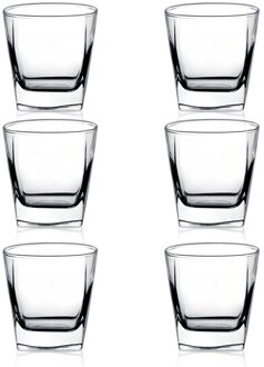 6Pcs Glas Cup Universele Drinken Glas Water Glas Wijn Glas Voor Whiskyglazen Scotch Whisky Duurzaam Whiskyglazen