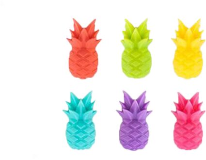 6Pcs Glas Herkenner Creatieve Silicagel Label Rode Wijn Cup En Rea Cup Hanger Charm Drinken Glas Identificatie Cup labels