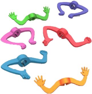 6Pcs Glas Herkenner Creatieve Silicagel Label Rode Wijn Cup En Rea Cup Hanger Charm Drinken Glas Identificatie Cup labels